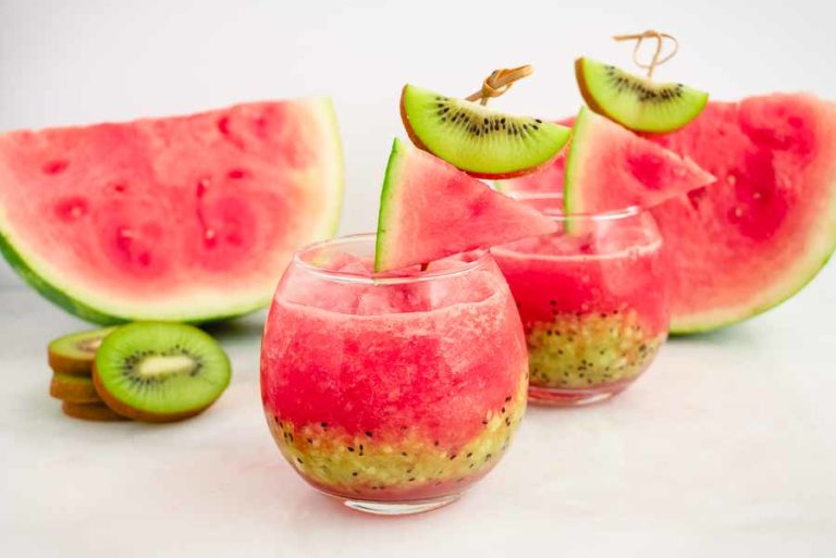 Watermelon Kiwi Mocktail