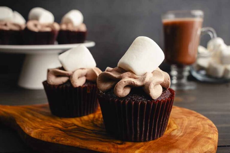 Hot Cocoa Cupcakes