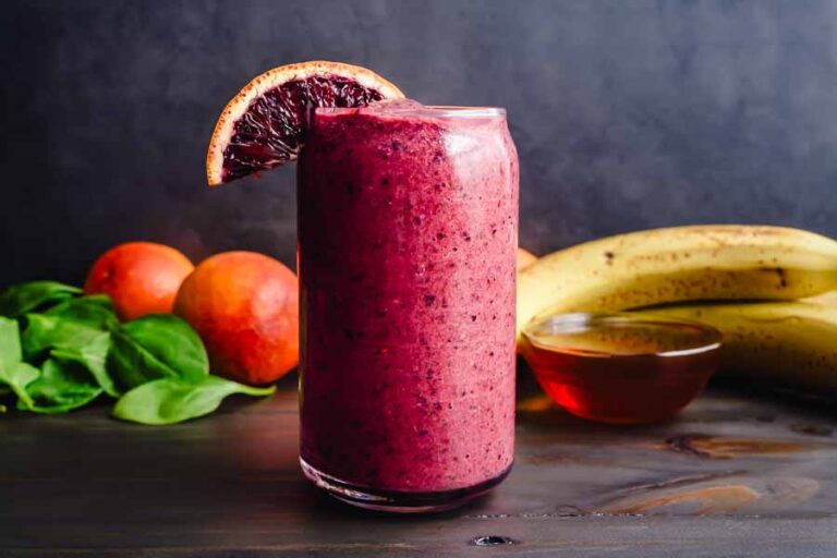 Blood Orange Mixed Berry Smoothie