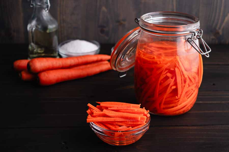 Pickled carrots