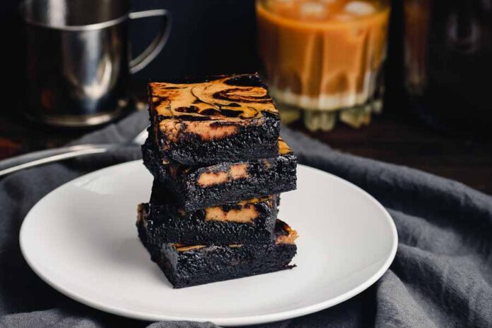 Vietnamese Coffee Midnight Brownies