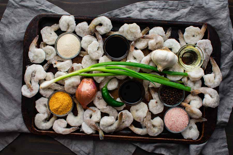 Tôm Rim (Vietnamese Caramelized Shrimp) Ingredients