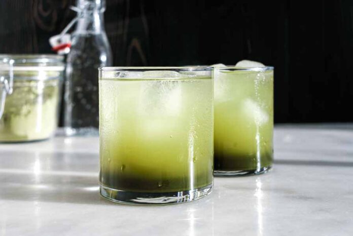 Matcha (Green Tea) Soda